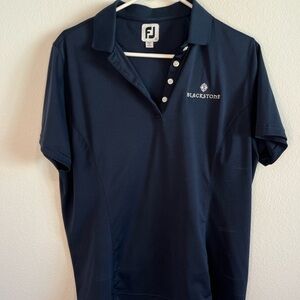 FJ Foot Joy Women's Navy Blue "Blackstone" Top XL
